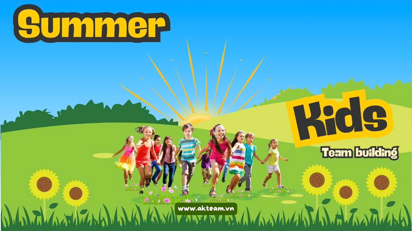 Concept team building Summer Kids