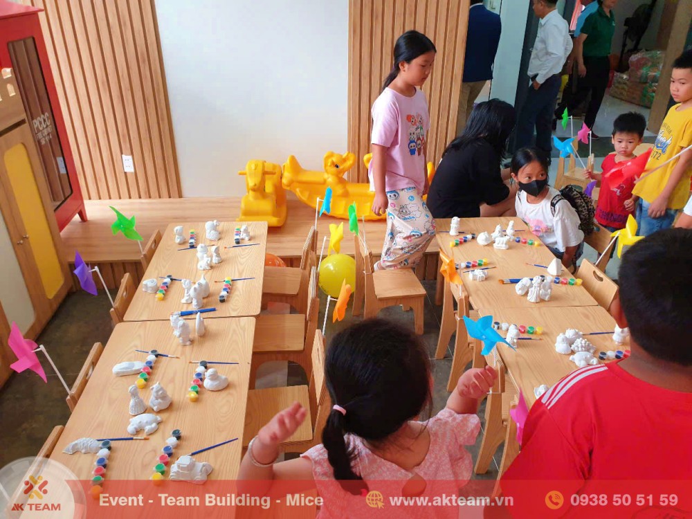Teambuilding khai trương trường mầm non Phúc An - Long An