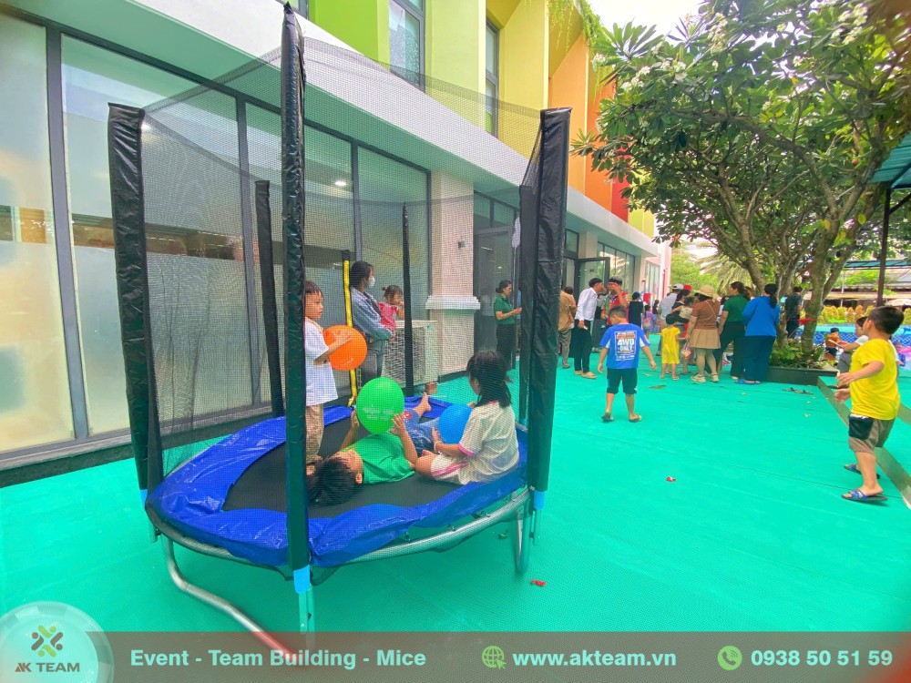 Teambuilding khai trương trường mầm non Phúc An - Long An