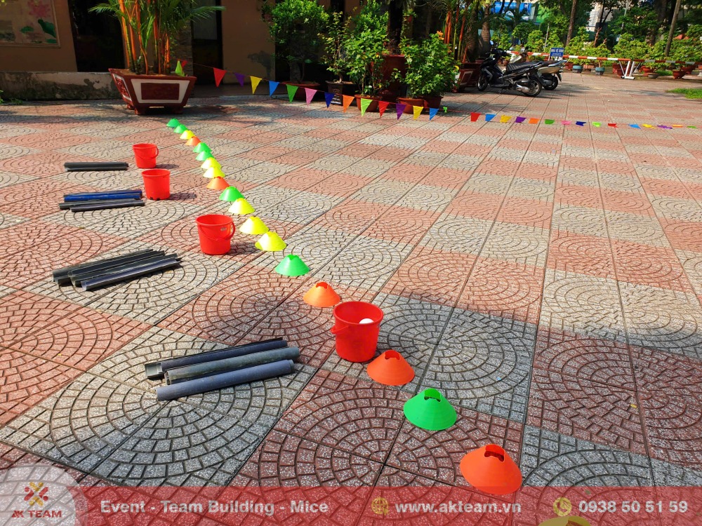 Teambuilding trường THCS Hoàng Hoa Thám Tân Bình
