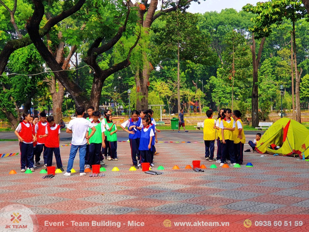 Teambuilding trường THCS Hoàng Hoa Thám Tân Bình