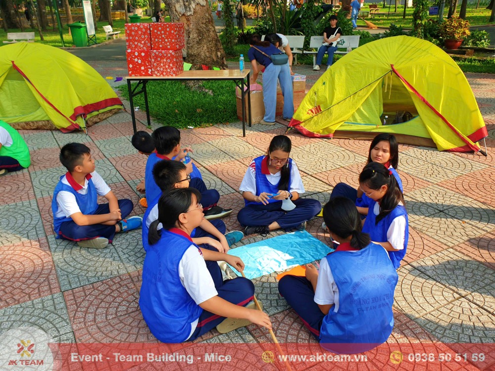 Teambuilding trường THCS Hoàng Hoa Thám Tân Bình