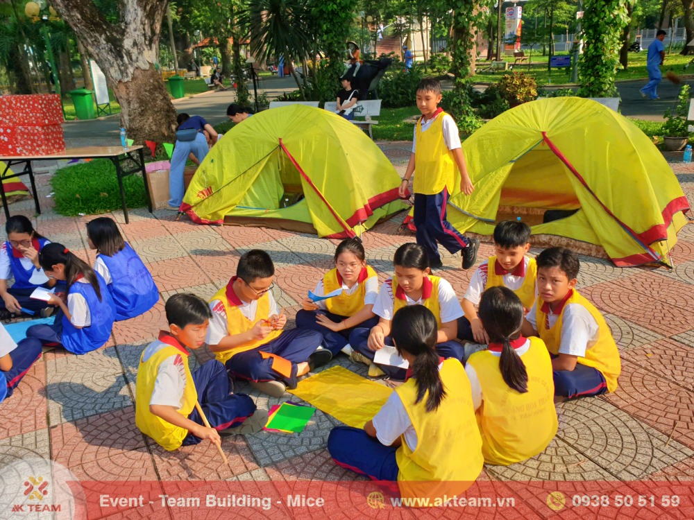 Teambuilding trường THCS Hoàng Hoa Thám Tân Bình