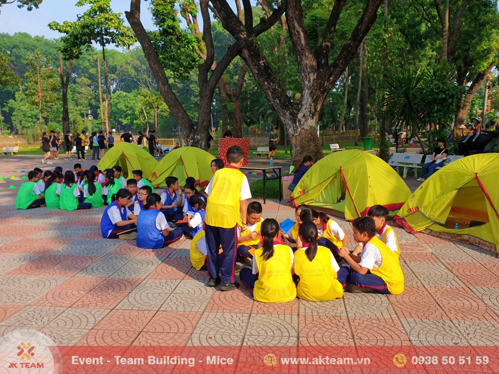 Teambuilding trường THCS Hoàng Hoa Thám Tân Bình