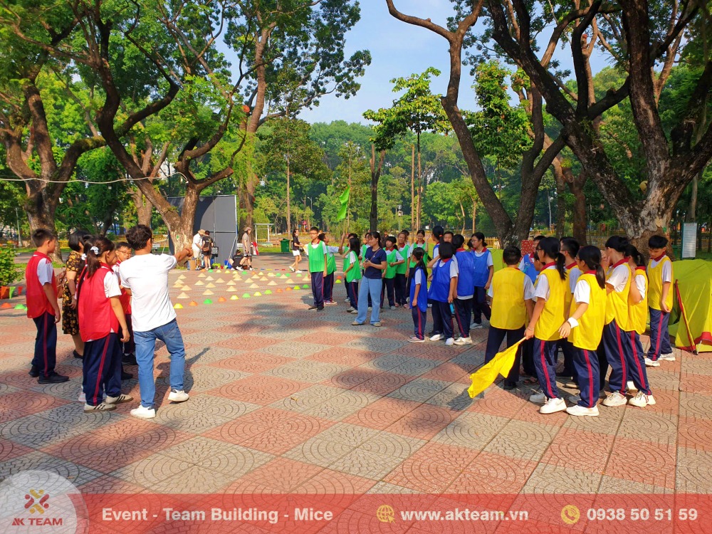 Teambuilding trường THCS Hoàng Hoa Thám Tân Bình
