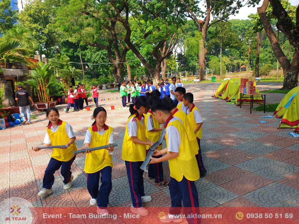 Teambuilding trường THCS Hoàng Hoa Thám Tân Bình