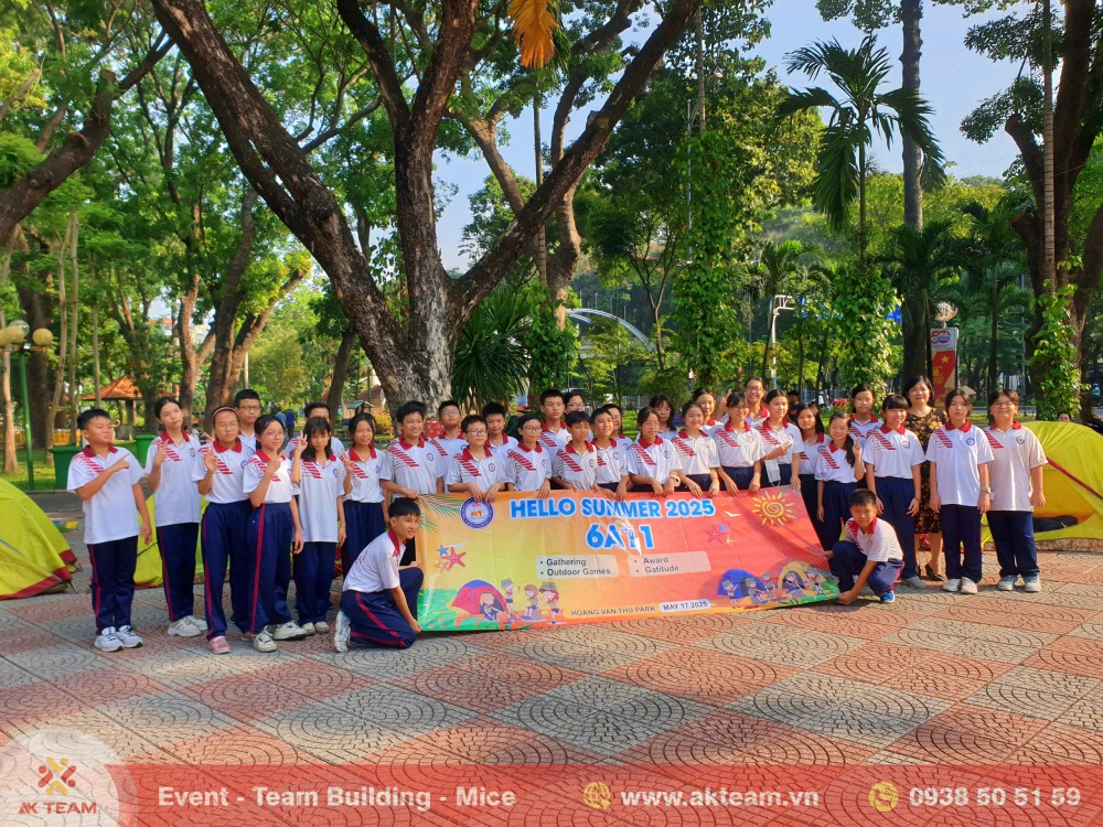 Teambuilding trường THCS Hoàng Hoa Thám Tân Bình