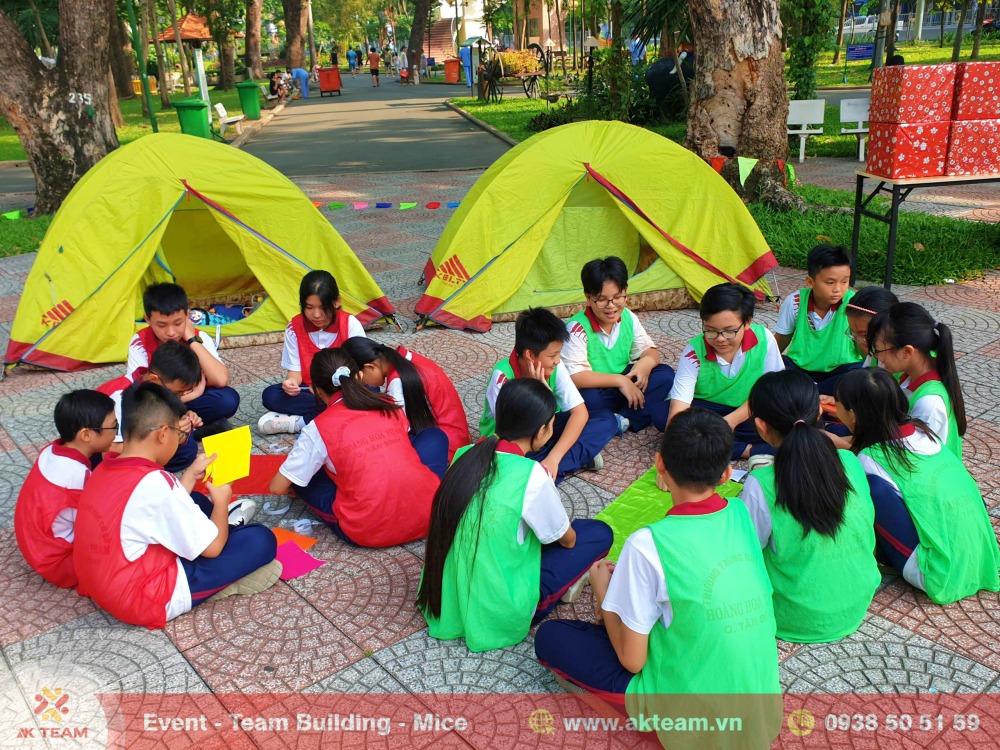 Teambuilding trường THCS Hoàng Hoa Thám Tân Bình