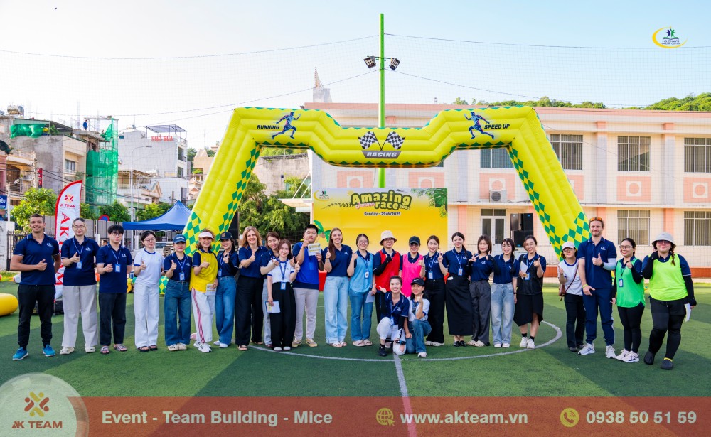 Teambuilding Ms Châu English Center Vũng Tàu