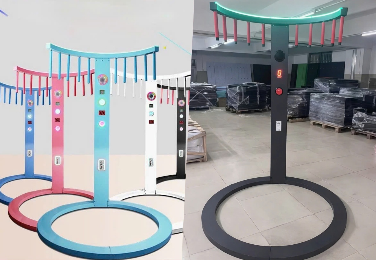 Máy game bắt gậy rơi ngẫu nhiên