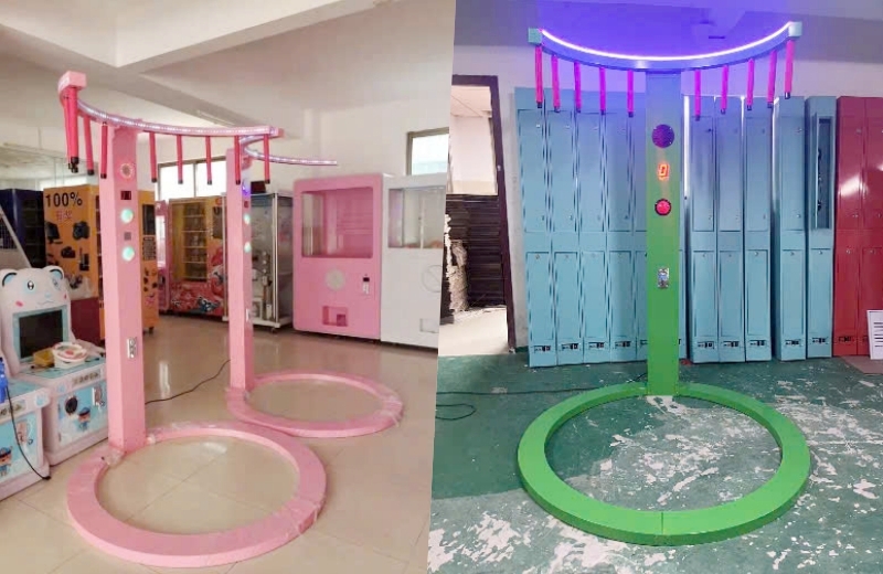 Máy game bắt gậy rơi ngẫu nhiên